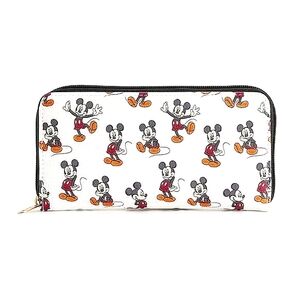 Disney Classic Mickey Mouse Full Zip Wallet